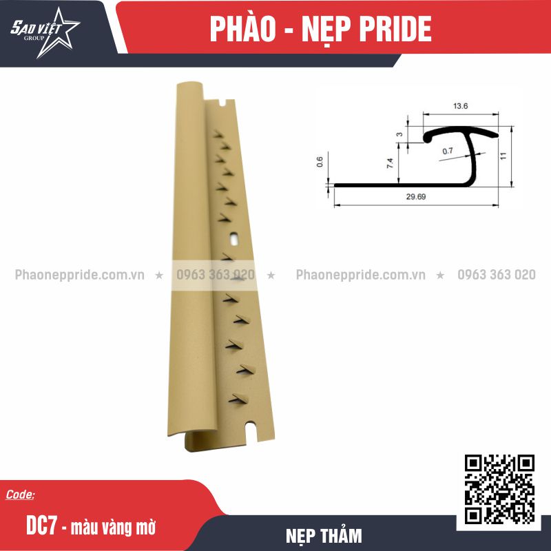 NẸP THẢM DC7