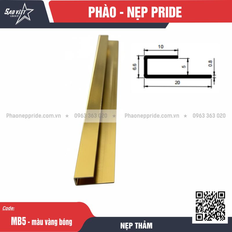 NẸP THẢM MB5.0