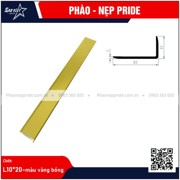 NẸP GÓC NGOÀI L10x20