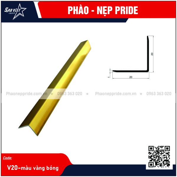 NẸP HỢP KIM V20
