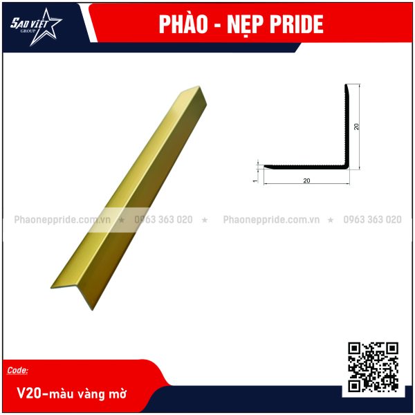 Alternative view of NẸP HỢP KIM V20