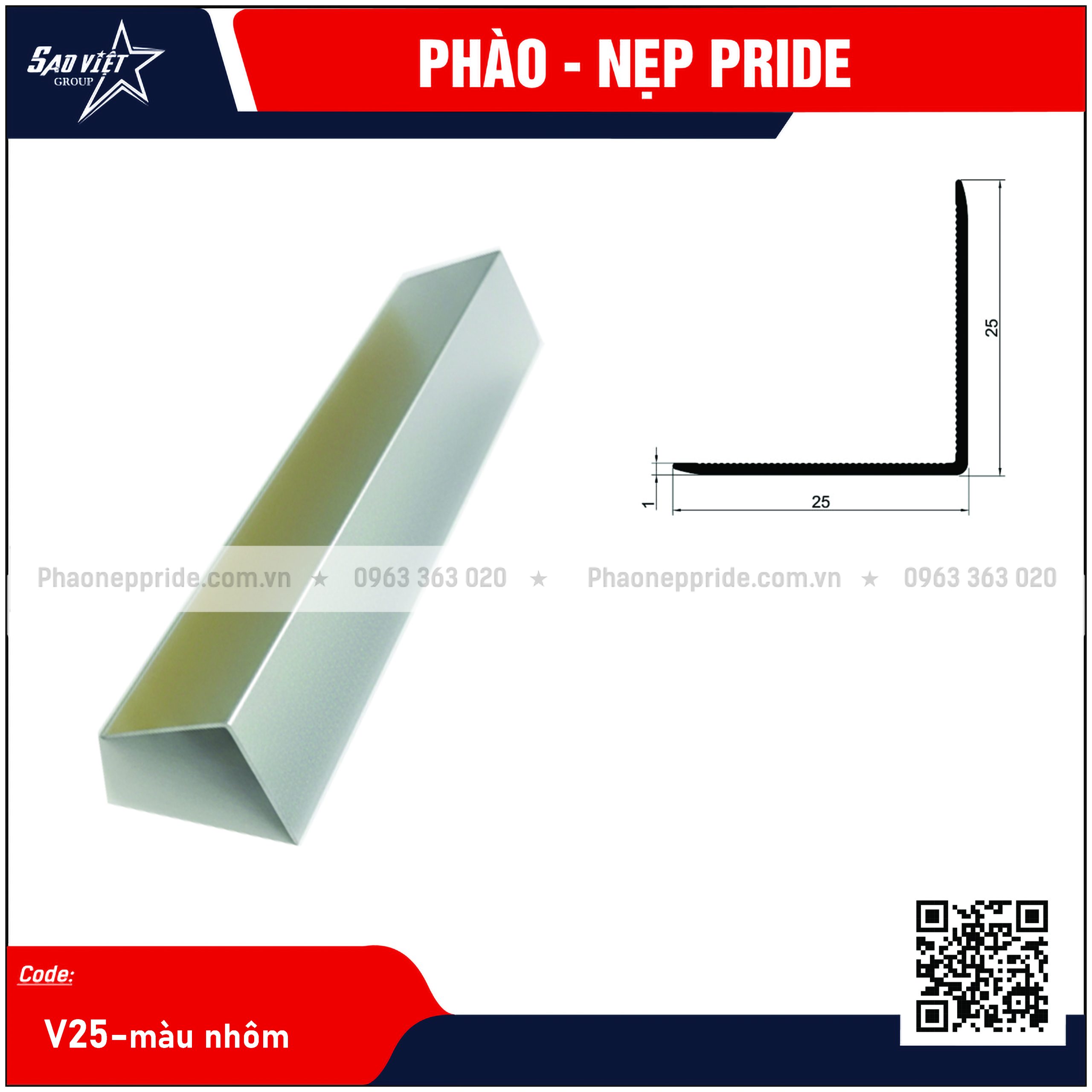 NẸP HỢP KIM V25 - Ảnh 3