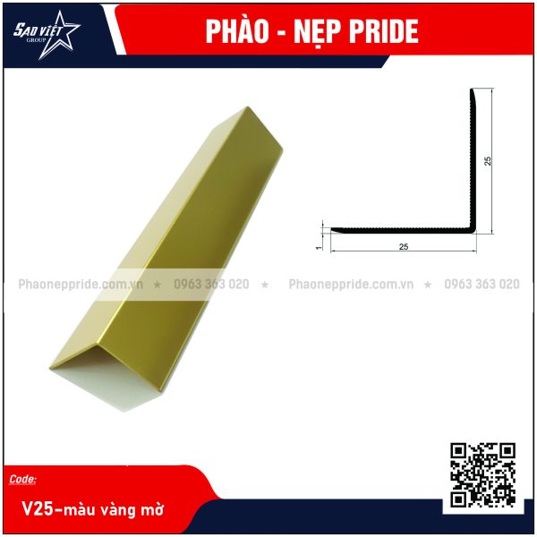 Alternative view of NẸP HỢP KIM V25