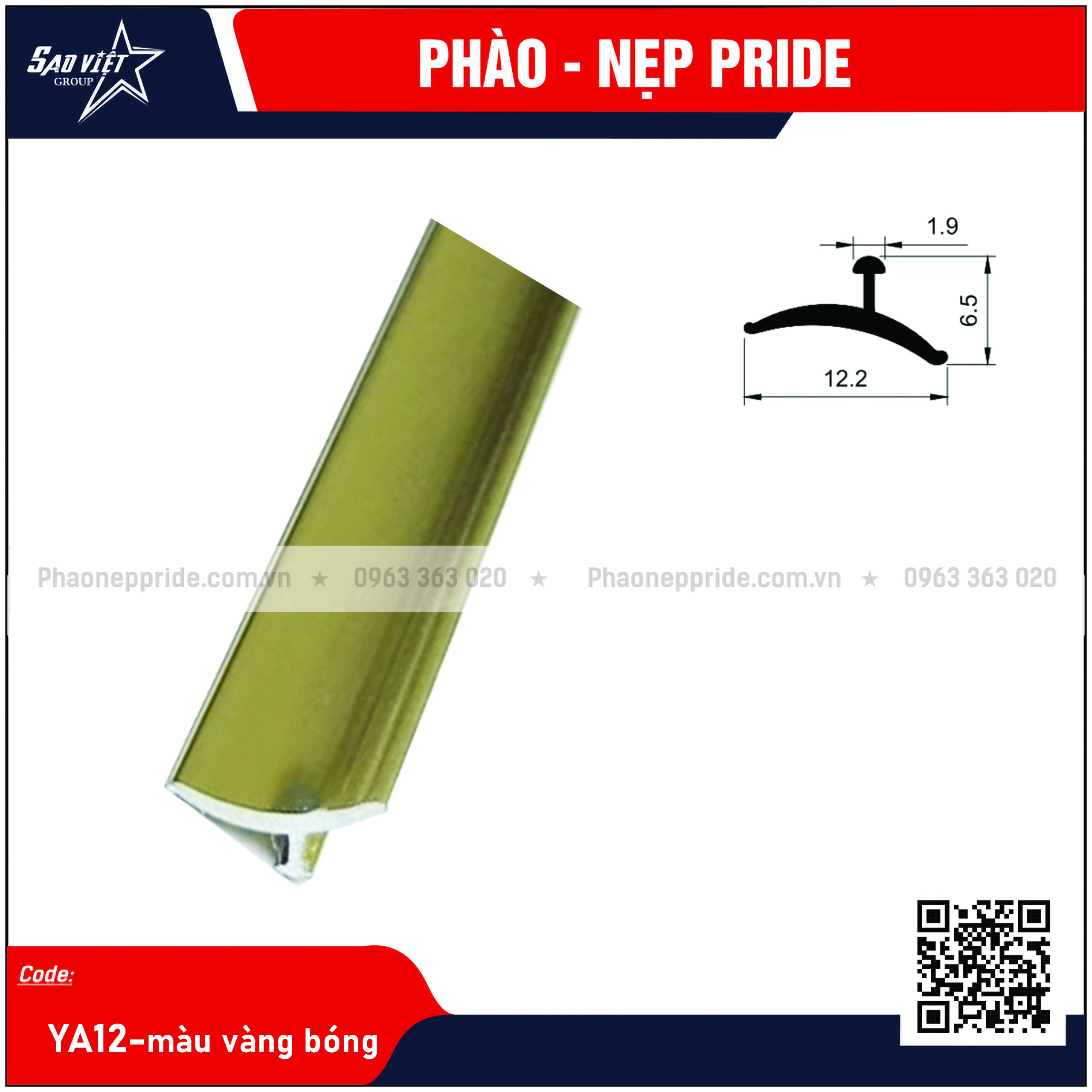 NẸP GÓC TRONG YA12