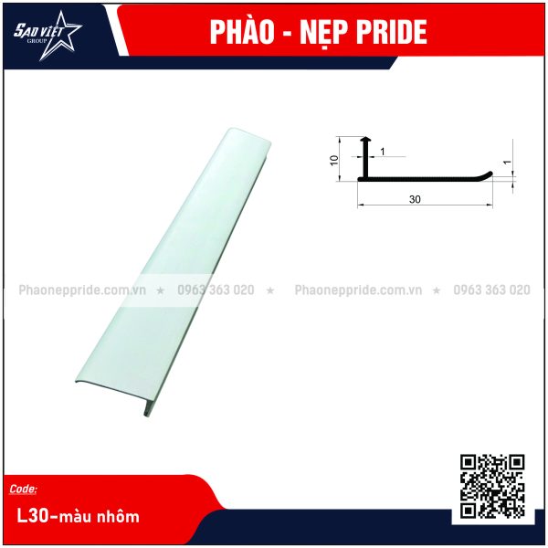 Alternative view of NẸP MB - NẸP SÀN GỖ L30