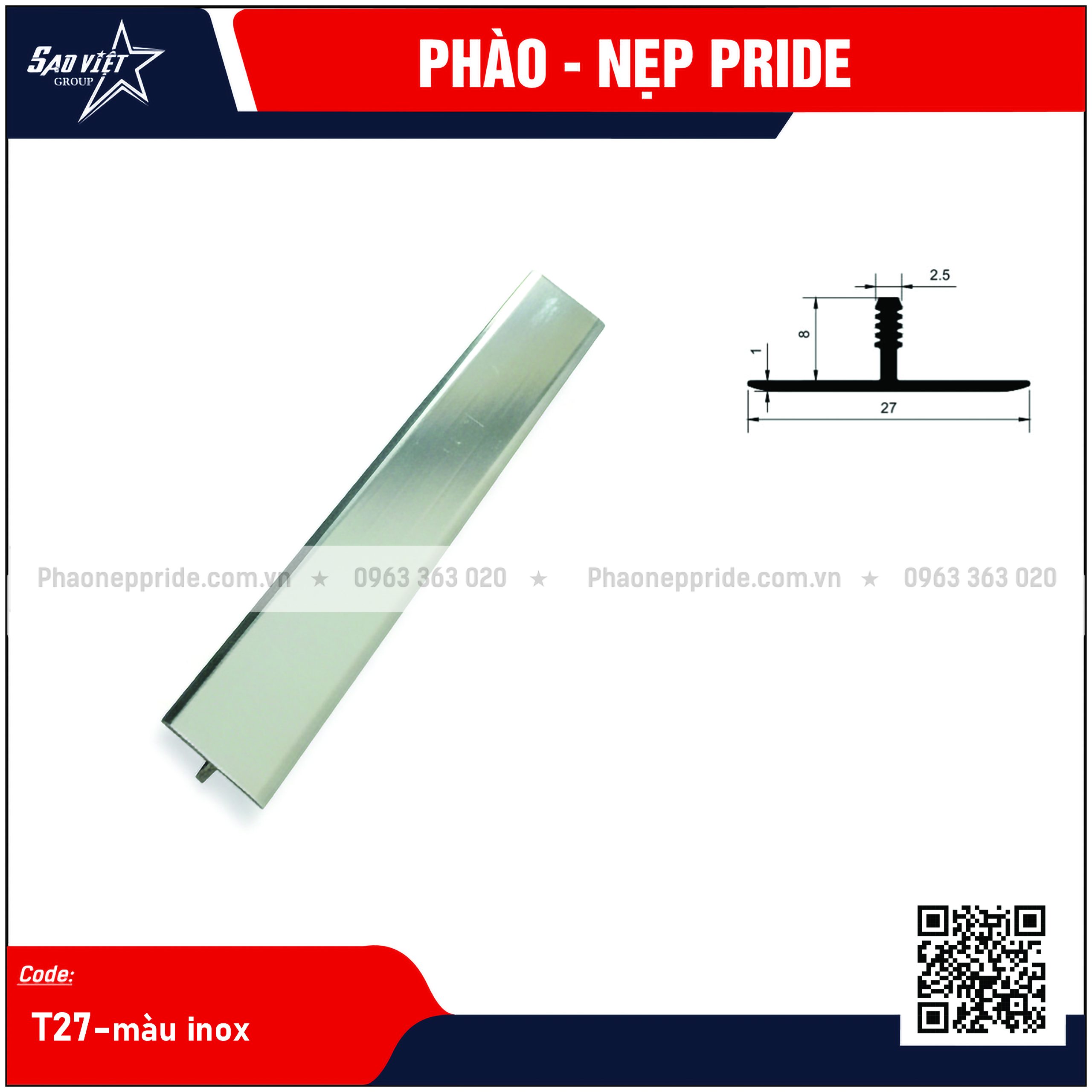 NẸP MB - NẸP SÀN GỖ T27 - Ảnh 4