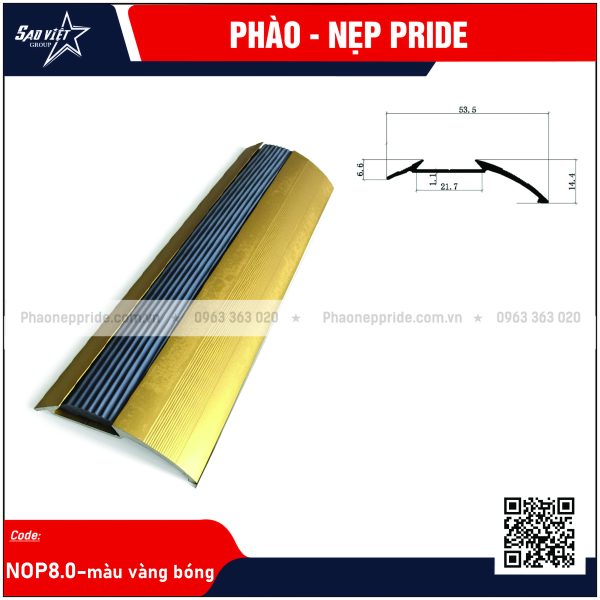 NẸP MB - NẸP SÀN GỖ NOP8.0