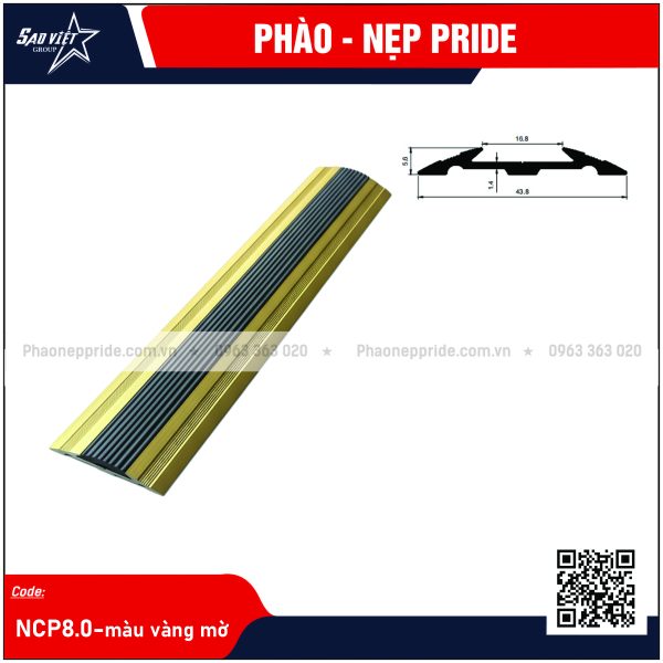 NẸP MB - NẸP SÀN GỖ NCP8.0