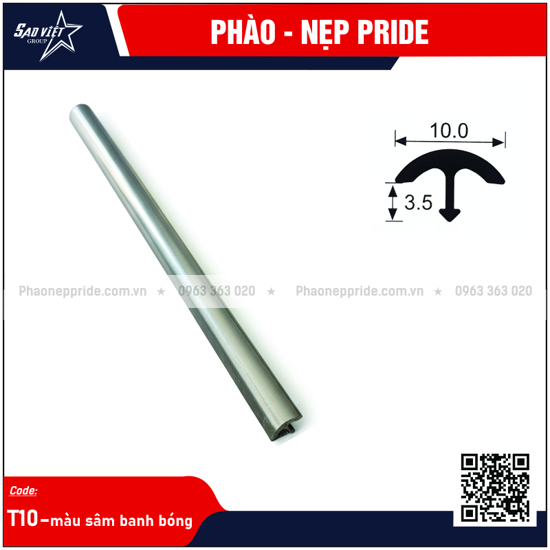 NẸP HỢP KIM TRANG TRÍ T10 - Ảnh 4