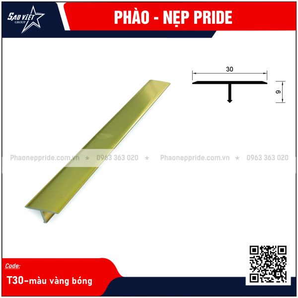 NẸP HỢP KIM TRANG TRÍ T30