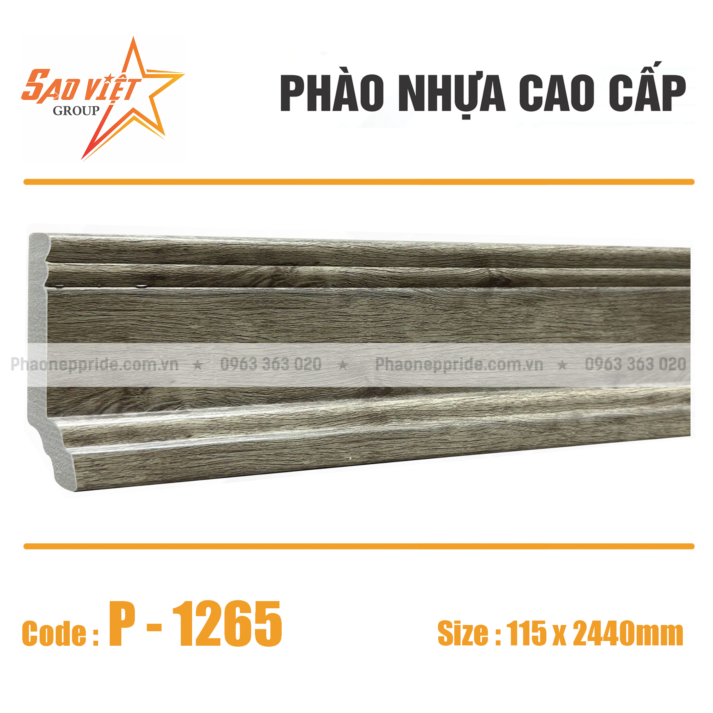 PHÀO CHÂN TƯỜNG PS 115mm MÃ P-1265