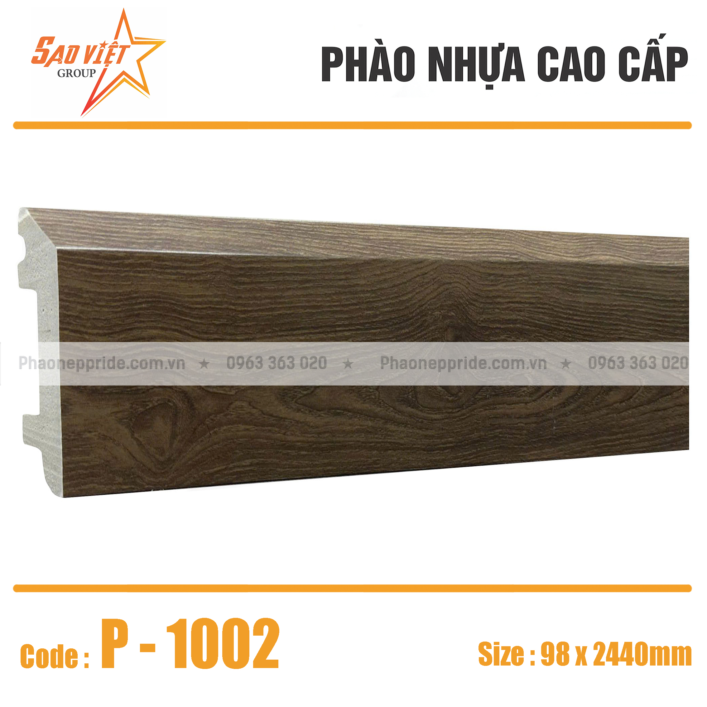 PHÀO CHÂN TƯỜNG VUÔNG PS 100mm MÃ P-1002