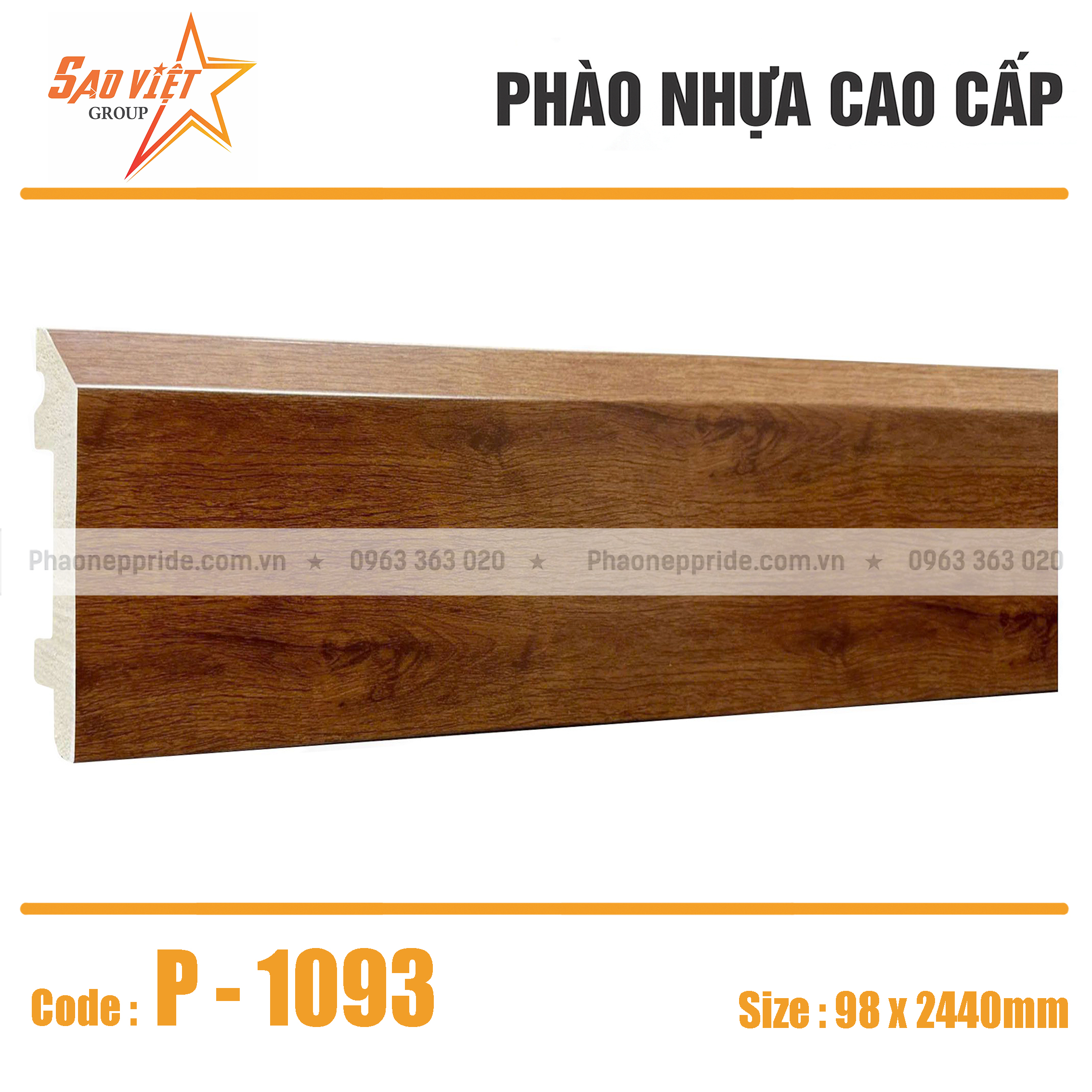 PHÀO CHÂN TƯỜNG VUÔNG PS 100mm MÃ P-1093