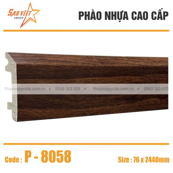 PHÀO CHÂN TƯỜNG VUÔNG PS 80mm MÃ P-8058