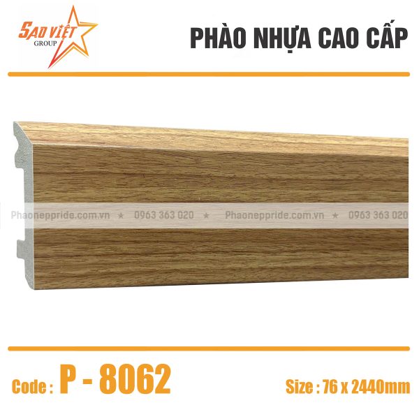 PHÀO CHÂN TƯỜNG VUÔNG PS 80mm MÃ P-8062