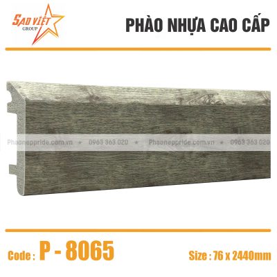 PHÀO CHÂN TƯỜNG VUÔNG PS 80mm MÃ P-8065